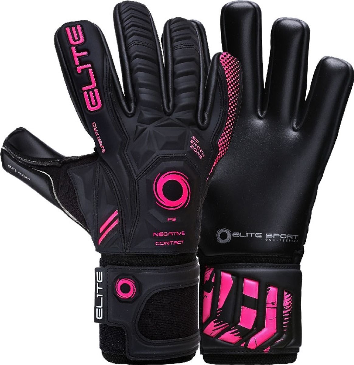 Keepershandschoenen F100 Superresist zwart/grijs