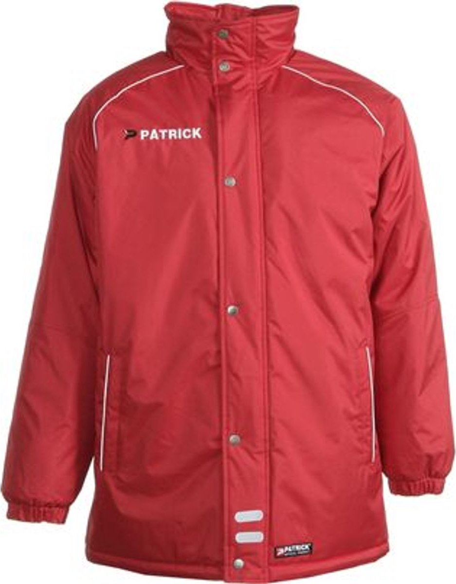 937x1200.jpg Patrick Girona Coachvest Heren - Rood / Wit | Maat: 4XL - Afbeelding 1