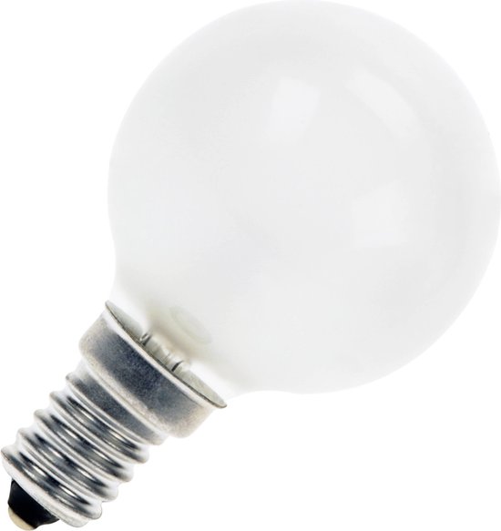 Gloeilamp Kogellamp | Kleine fitting E14 | 25W Mat