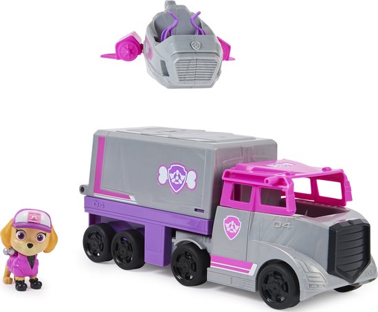PAW Patrol Big Truck Pups - Transformerende speelgoedauto met Skye-actiefiguur