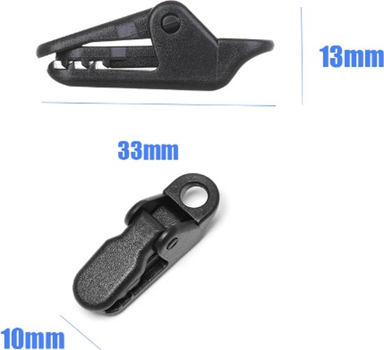 FSW-Products - Zeilklemmen - 10 Stuks - Kamperen - Zeilclips - Dekzeil - Zeil Klemmen - Afdekzeil - Tentdoek - Luifel Klem - Zeilringen - Tentklemmen van FSW-Products — afbeelding 4