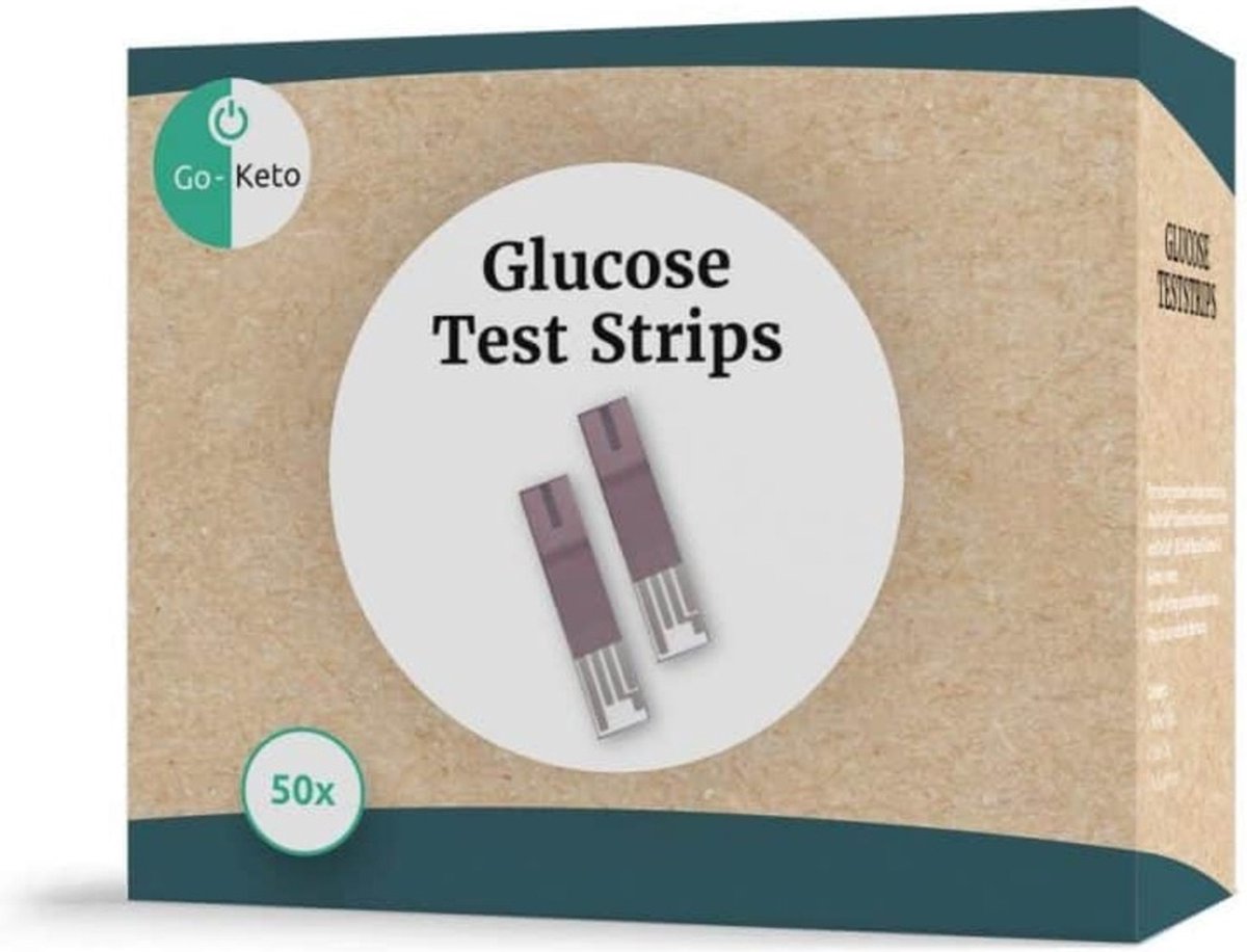 Goedkoopste Bloedglucose test strips 50 stuks voor de Go-Keto of GK Dual meter