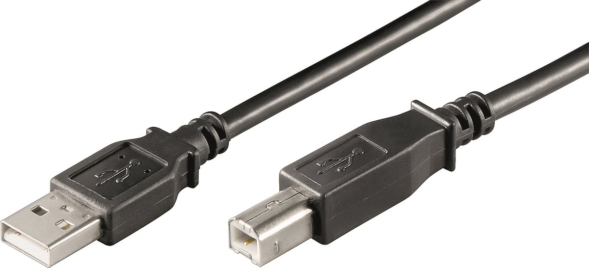 USB 2.0 Cable Ewent EC1003 Black