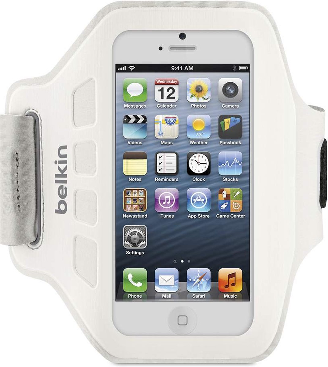 Belkin EaseFit Sport Armband voor iPhone 5 Wit