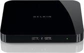 Belkin F5L009 Network USB Hub, 480 Mbit/s, Zwart, Windows XP/Vista, USB, 10Base-T/100Base-TX, TCP/IP
