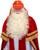 werkmijter Sinterklaas polyester rood one-size