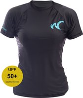 Watrflag Rashguard Murcia - Dames - Zwart - UV beschermend surf shirt regular fit XL