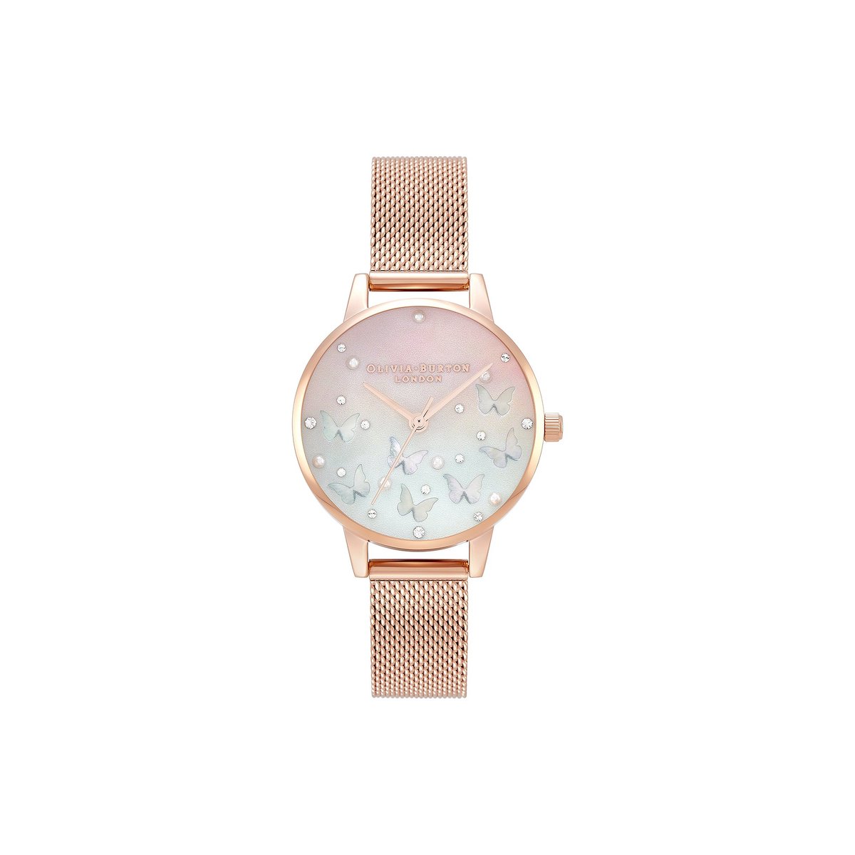 Olivia Burton Dames horloge analoog quartz One Size 88486889