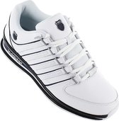 K-Swiss Rinzler Leather - Heren Schoenen Trainers Leer Wit 01235-139-M - Maat EU 47 UK 12