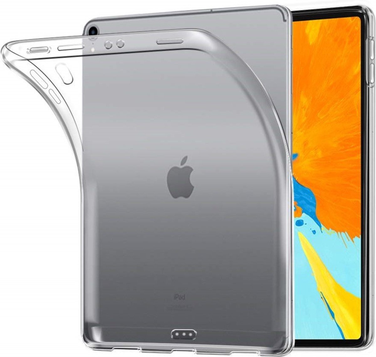 Apple iPad Air 4th generation 10.9'' (2020) - iPad - Hoes - Transparant - Cover - Bumper - Stevig