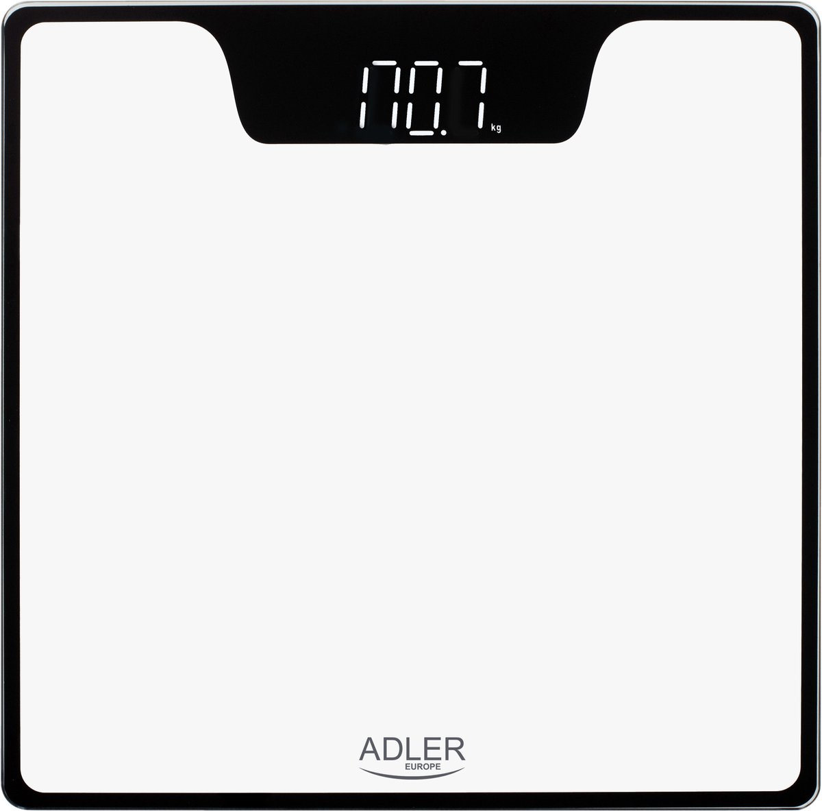 adler AD 8174w - Personenweegschaal - Wit - met led display