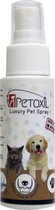 Petoxil Pet  Spray met Colloïdaal zilver is speciaal ontworpen voor gebruik op alle (huis) dierensoorten. Revolutionair in Hygiëne