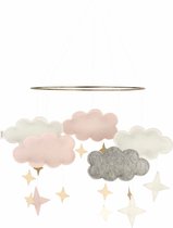 Fantasy Clouds Pale Pink | Baby Bello
