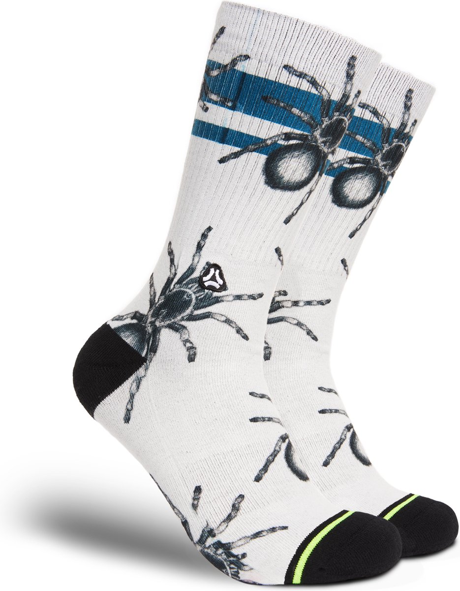 FLINCK Sportsokken - Tarantula - Maat 45-48 - Unisex - Heren Sokken - Dames Sokken - Naadloze sokken - Crossfit Sokken - Hardloop Sokken - Fitness Sokken - Fietssokken - Vaderdag Cadeau