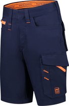Pantalon de travail court Macseis Proneon bleu foncé/orange taille 60