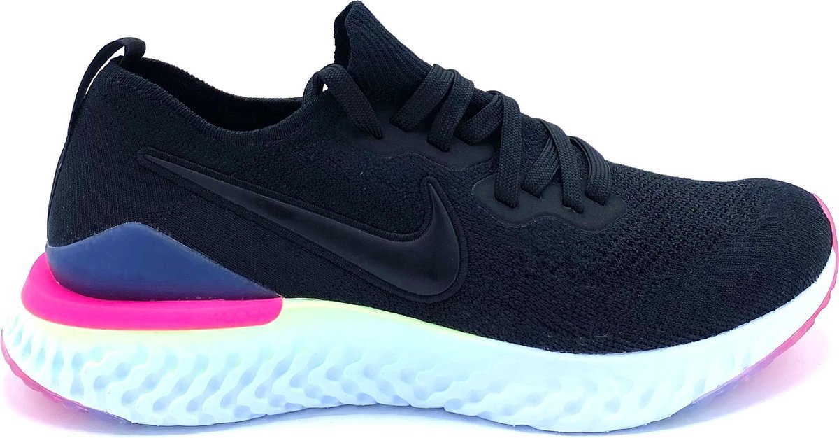 Nike Epic React Flyknit 2- Hardloopschoenen Dames- Maat 37.5