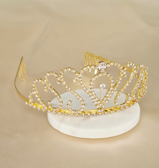 Nouveau Plastique ARGENT pour Enfants Princesse Diadème Cheveux Accessoire Bling Fête Bal 