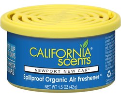 California Scents Newport New Car - 42g - 100% organisch - lekvrij