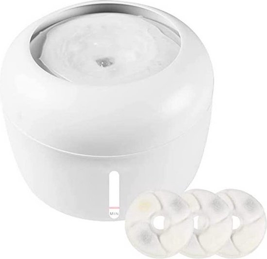 Minkissy 30 Stks Water Dispenser Filter Katoen Voedsel Dispenser Filter Huisdier Fontein Koolstof Automatische Kat Water S Fontein Huisdier Spons De Feeder Pu Spons