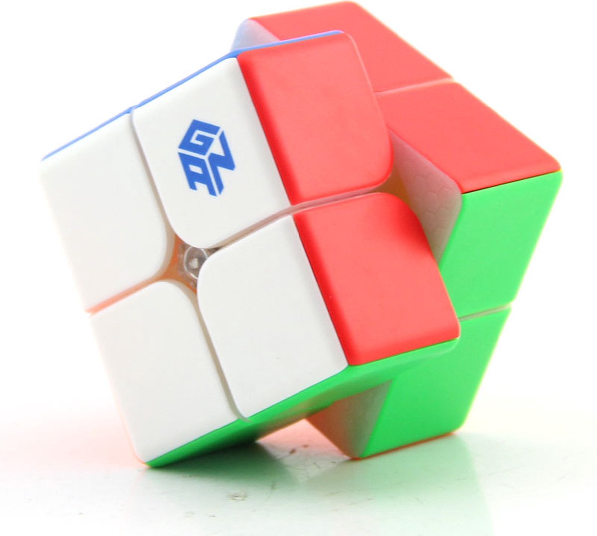 Cube GAN249 V2 2x2 - Puzzle Vitesse Autocollant, Idéal Pour Débutants Et Experts