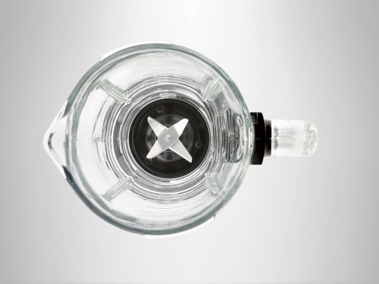 Silvercrest Blender - Ideaal voor shakes, smoothies en crushed ice - Vermogen: 600 W - Inhoud mengkan: 1,75 L - Snelheden: 5 + turbofunctie - Pulsfunctie - RVS mes - Deksel met vulopening en doseerdop van SilverCrest — afbeelding 2