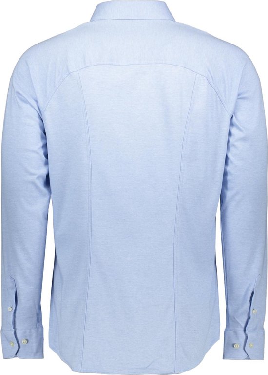 Arrière d'une chemise Desoto en jersey bleu clair à manches longues