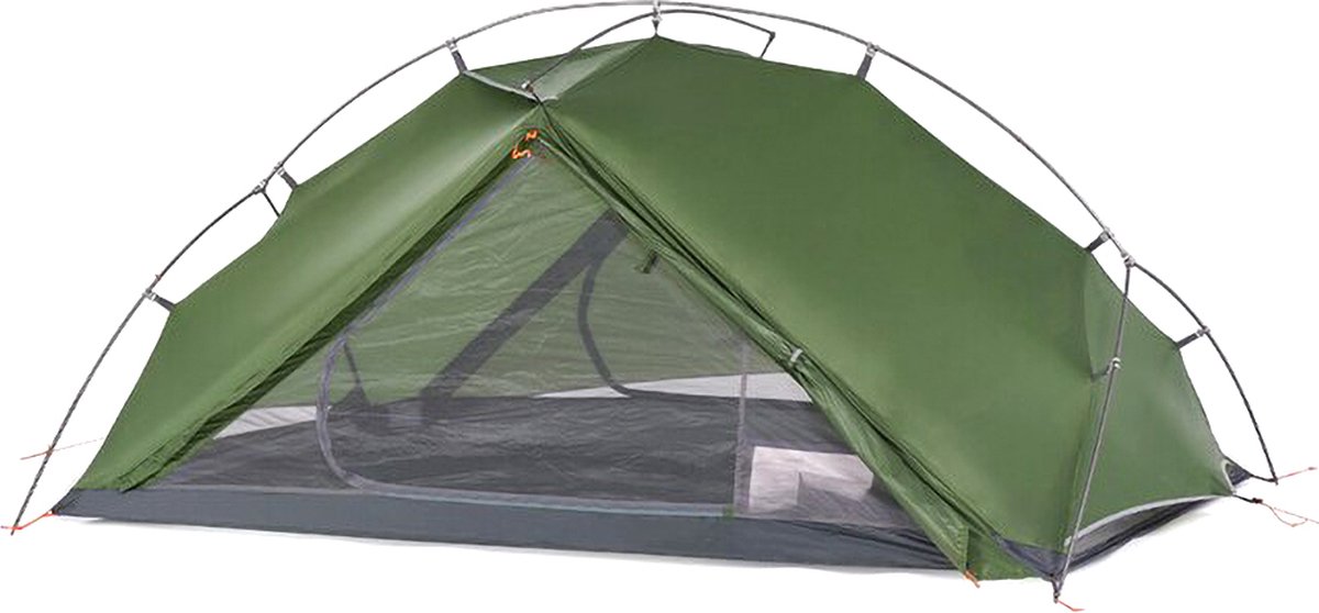Tent 2 Persoons - Camping Tent - Kampeer Tent - Buiten Tentje - Waterdicht - Outdoor - Kamperen - Tenten - Kampeertent - Groen