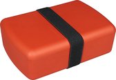 ZUPERZOZIAL - C-PLA, lunchbox, TIME-OUT BOX, terra red, rood