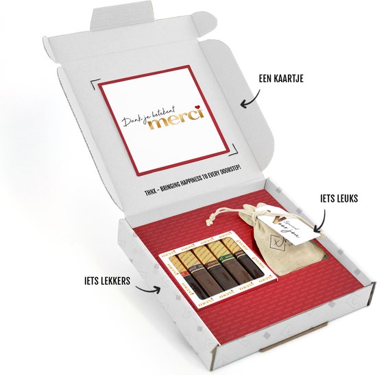 THNX 3-in-1 combinatie cadeau THNX - Bedankt Cadeautje - Bedankt - Chocolade cadeau - Geschenkpakket - Merci - Cadeau voor haar - Chocolade reep - Zonnebloem zaadjes - Bedankt cadeautje