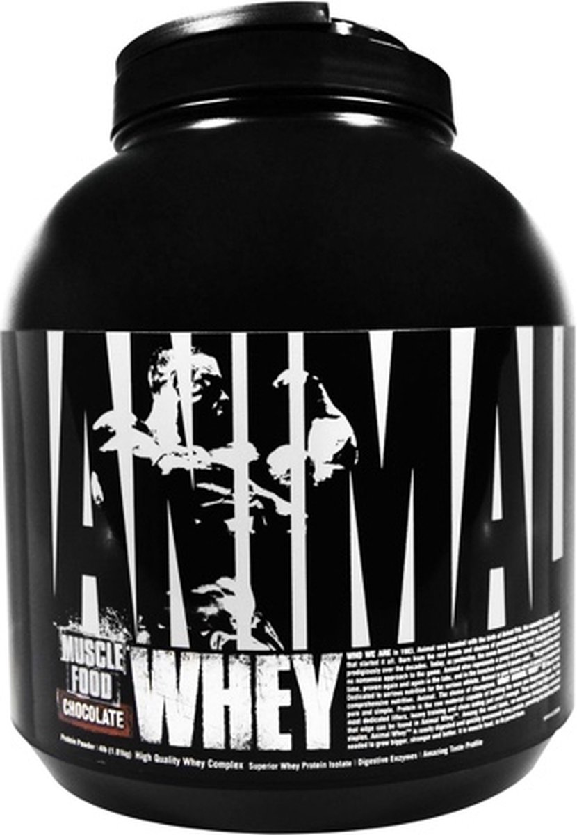 Goedkoopste Animal Whey 2300gr Vanille
