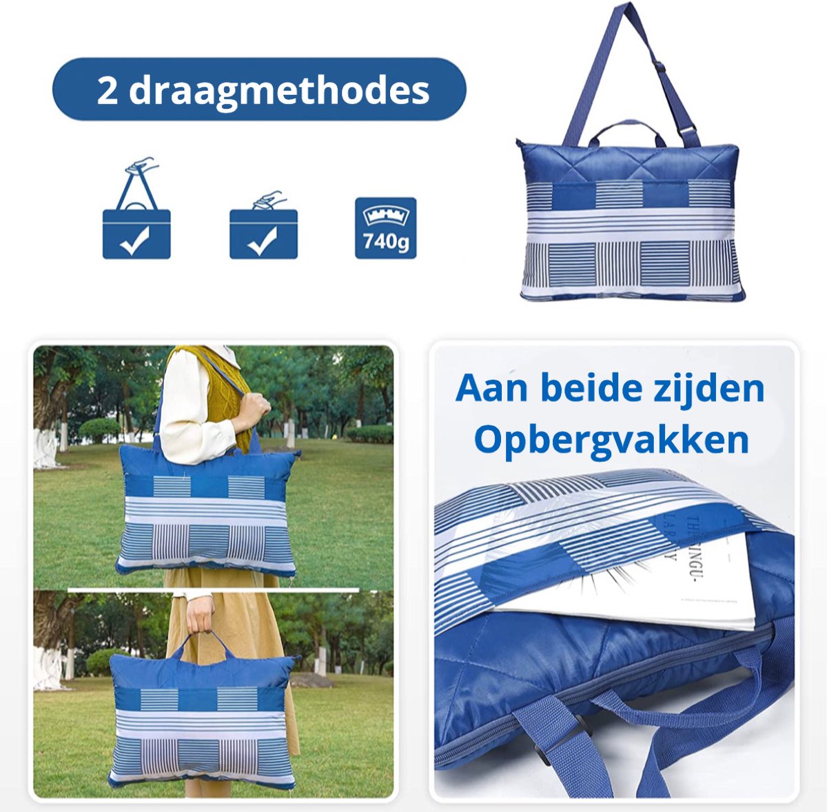 Kato Tirrinia Camping deken waterdicht, Outdoor deken Cabin slapen