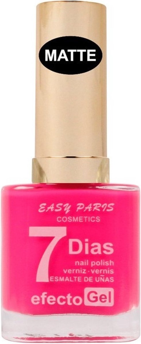 Goedkoopste Easy Paris - Nagellak - Mat Fluor Roze/Neon Roze/Fel Roze - 1 flesje met 13 ml inhoud - Nummer 067