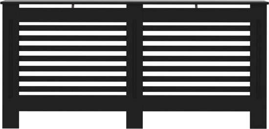 vidaXL Radiatorombouw 112x19x81.5 cm MDF wit