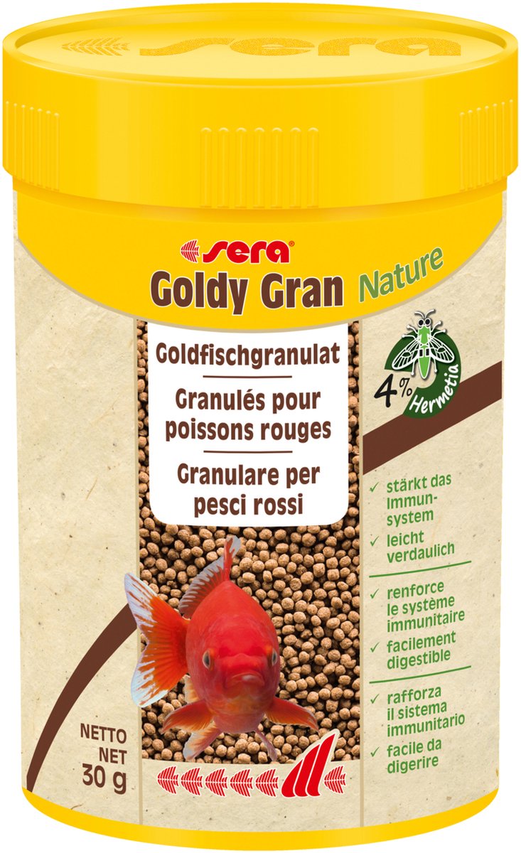 Goldy gran Nature 100 ml - Sera Goudvis Voer