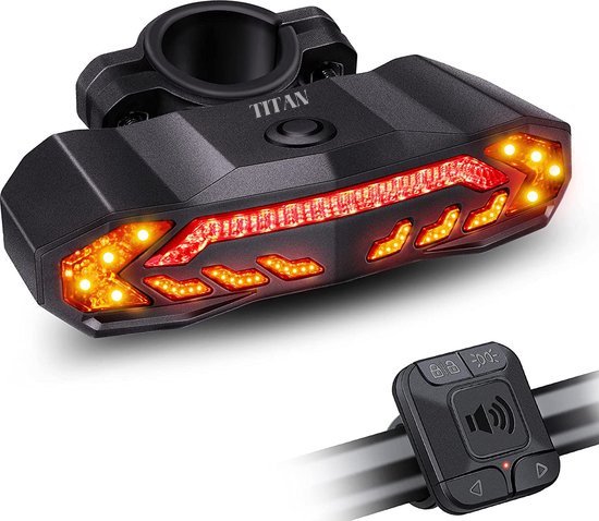 Lampe Vélo Super Lumineuse + Sonnette électrique 120dB - Kit Sécurité éclairage LED Multi Modes Pour Cyclisme Nuit (adultes/enfants)