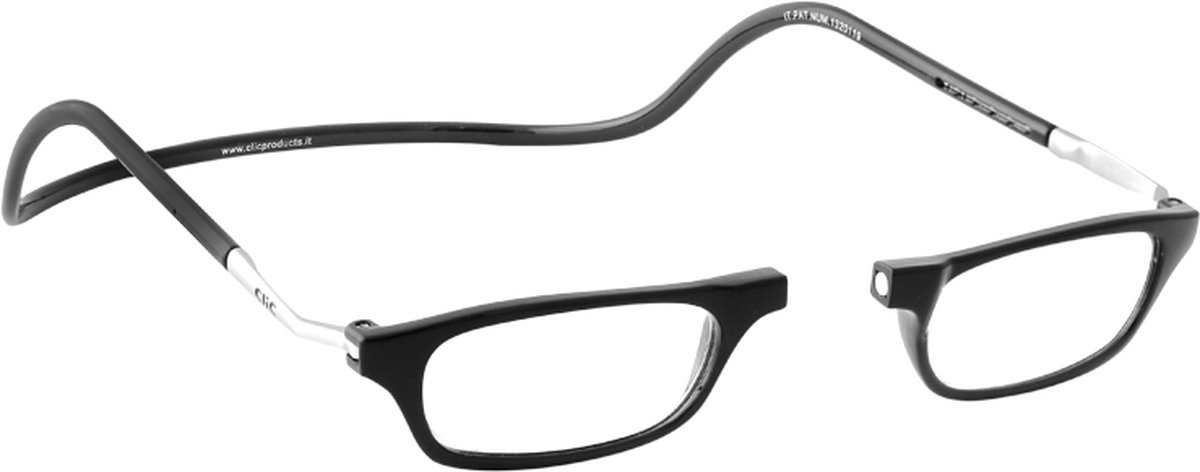 Clic Vision Zwart +2.0 Leesbril