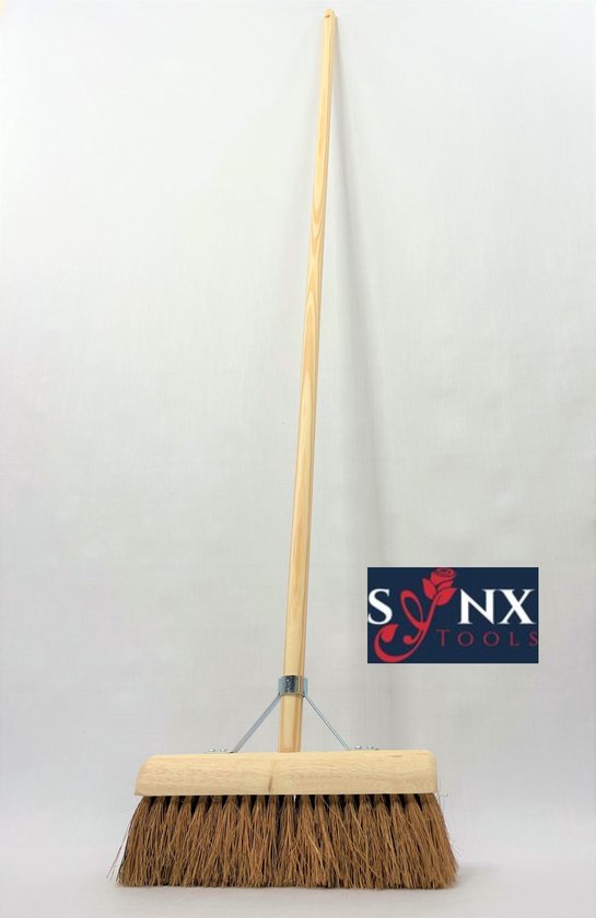 Kamerveger/Bezem 100cm met steel cocos
