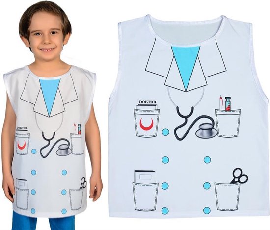 deAO Speelgoed Little Doctor Kids Medisch Centrum Ziekenhuis Draagbare Rollenspel Set met Accessoires