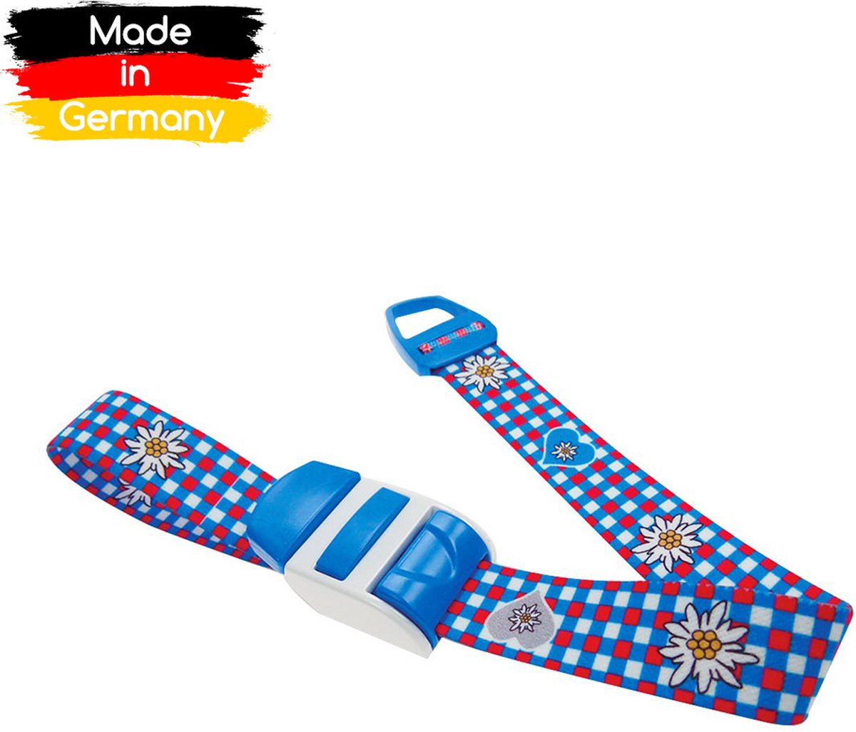 Goedkoopste Stuwband Edelweiss Blauw - Tourniquet - Afbindband - Made in Germany