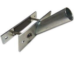 Vlaggenstokhouder voor balkon - Geschikt voor spijlenhekwerk - 30mm en 28mm