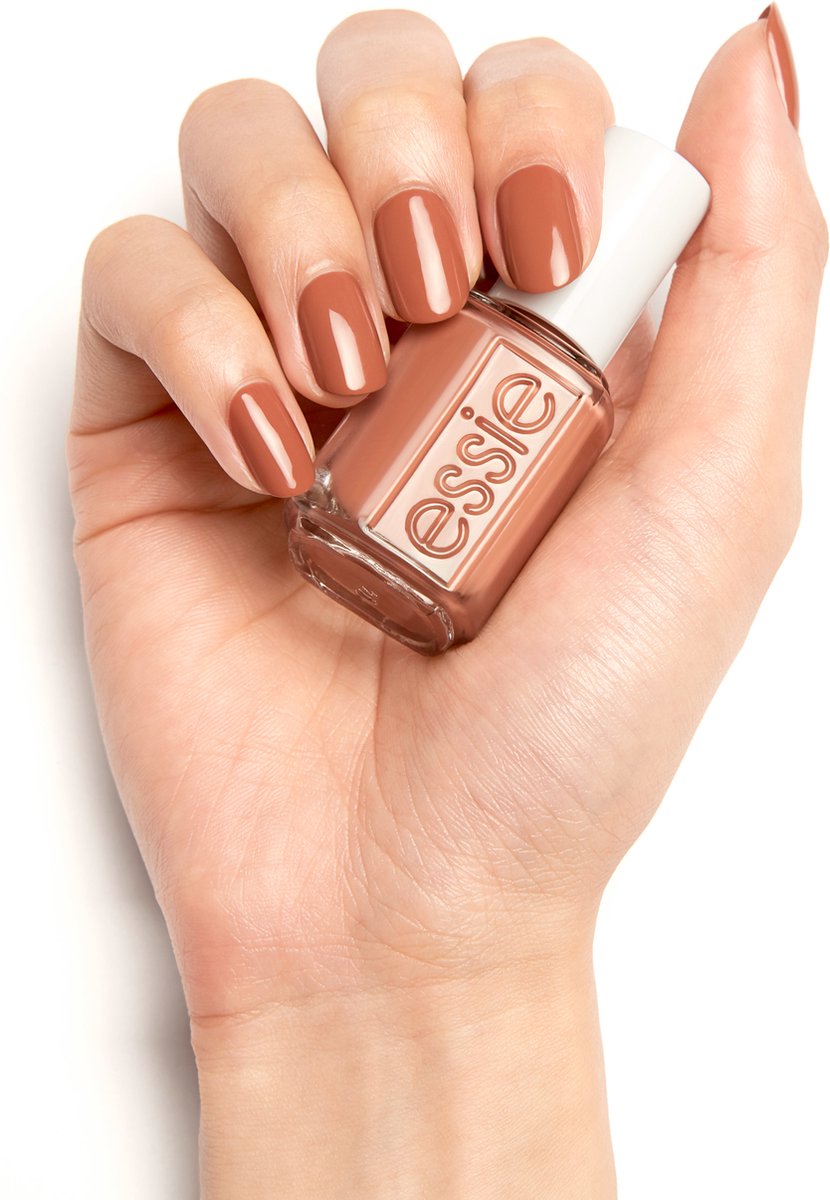 Essie 643 cliff hanger bruin glanzende nagellak 13 5 ml bol