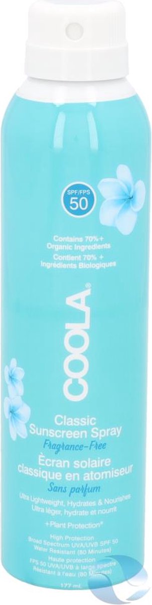 Coola Classic Body Sunscreen Spray SPF 50