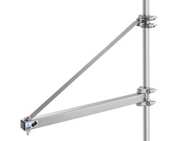 AREBOS Zwenkarm voor takel max 1000 kg