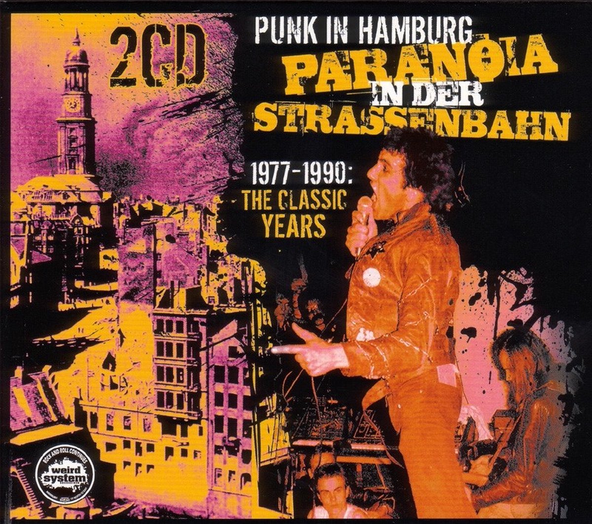 Various Artists - Punk In Hamburg Paranoia In Der Strassenbahn (2 CD)