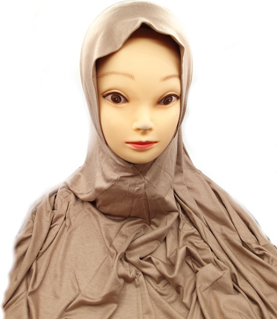 Beau foulard kaki, hijab instat, couvre-chef, hijab.