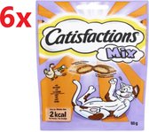 Catisfactions - Kattensnack Mix - Kip en Eend - 6x60g