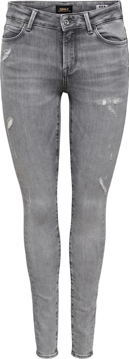 Only Jeans Onlwiser Blush Mid Sk Fg320 15253586 Light Grey Denim Dames Maat  - W26 X L32 | bol.com