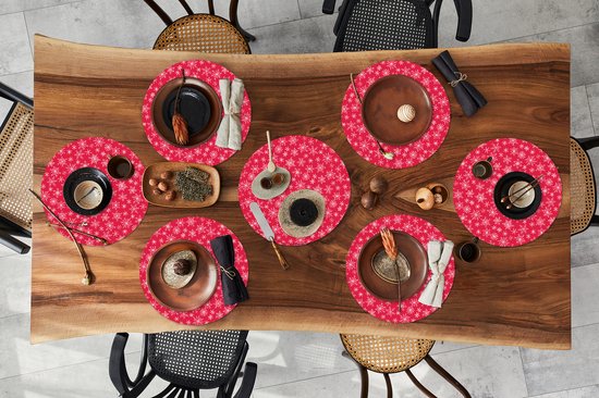 16 Pièces Sous-Verre Feutre Antidérapant Dessous De Verres