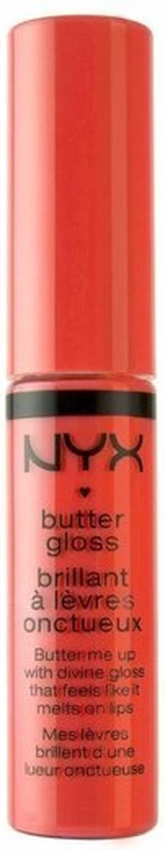 NYX Professional Makeup - Intense Butter Gloss - Peach Crisp - IBLG23 - Lipgloss - Koraal - 8 ml