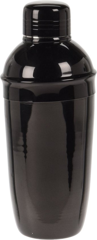 Cocktailshaker zwart ml RVS x 22 cm - Keukenbenodigdheden - Bar/cafe... | bol.com